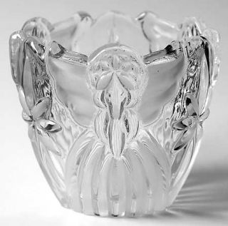 Gorham Holiday Traditions Collection Candleholder Votive   Clear,Christmas Motif