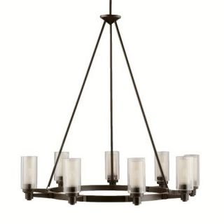 Kichler 2346OZ Soft Contemporary/Casual Lifestyle 9 Light Fixture Olde Bronze