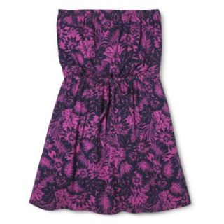 Mossimo Supply Co. Juniors Plus Size Strapless Dress   Purple 1X