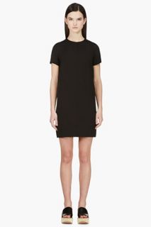 Acne Studios Black Panelled Maggie Dress