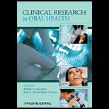 Clinical Research in Oral Health