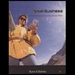 Small Business An Entrepreneurs Business Plan