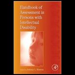 Handbook of Assessment in Persons with Intellectual Disability