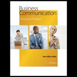 Business Communication : Process and Product