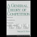 General Theory of Competition  Resources, Competences, Productivity, Economic Growth