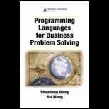 Programming Languages for Business Problem Solving