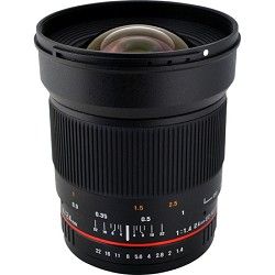 Samyang 24mm F1.4 Wide Angle UMC Lens for Nikon AE with Automatic Chip