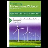 Mastering Environmental Science EText Access