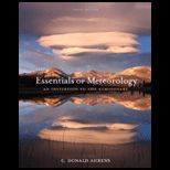 Essentials of Meteorology   Study Guide
