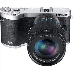 Samsung NX300 Mirrorless Digital Camera with 20 50mm F/3.5 5.6 ED II Lens (Black