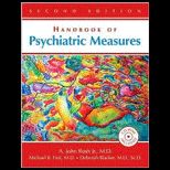 Handbook of Psychiatric Measures  With CD