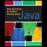 Data Structures and Problem Solving Using Java   With Guide