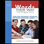 Words Their Way with Struggling Readers Word Study for Reading, Vocabulary, and Spelling Instruction, Grades 4   12
