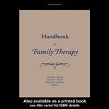 Handbook of Family Therapy  The Science and Practice of Working with Families and Couples