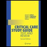 Critical Care Study Guide