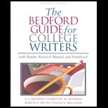 Bedford Guide for College Writers with Reader, Manual and Handbook   With CD