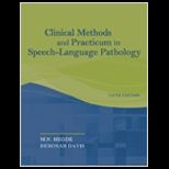 Clinical Methods and Practicum in Speech Language Pathology