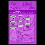 Computational Psycholinguistics : Al and Connectionist Models of Human Language Processing