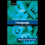 I Language An Introduction to Linguistics as Cognitive Science
