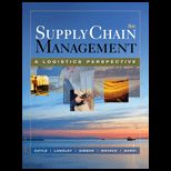 Supply Chain Management A Logistics Perspective   With CD