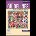 Guidelines : Cross Cultural Reading / Writing Text
