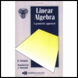 Linear Algebra Geometric Approach