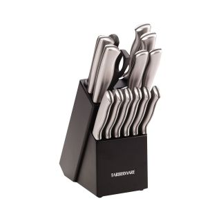 Farberware 15 Piece Stainless Steel Knife Set