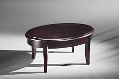 Classic Modern Coffee Table in Brazilian Cherry Veneers and Solids