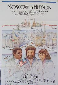 Moscow on the Hudson Movie Poster