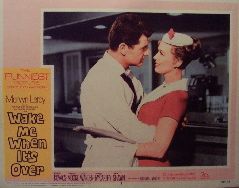 Wake Me When Its Over (Original Lobby Card   #3) Movie Poster