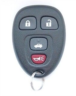 2009 Buick Lucerne Keyless Entry Remote   Used