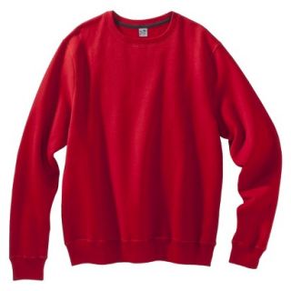 C9 by Champion Mens Long Sleeve Fleece Crew Neck Sweatshirts   Red S