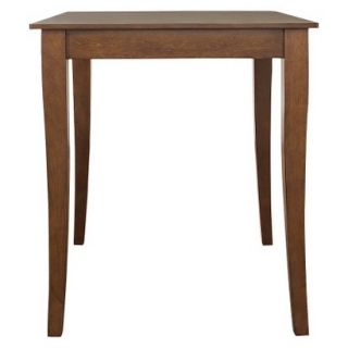 Dining Table Crosley Cabriole Leg Pub Table Set   Red Brown (Cherry)