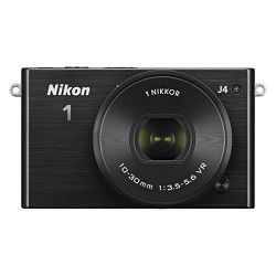 Nikon 1 J4 Mirrorless Digital Camera with 10 30mm Lens   Black
