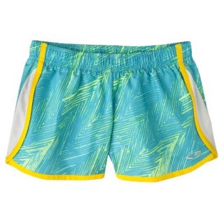 C9 by Champion Girls Woven Running Short   Washed Lime XL