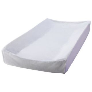 Purple Ruche Changing Pad Cover