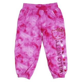 Hello Kitty Infant Toddler Girls Lounge Pant   Pink 5T