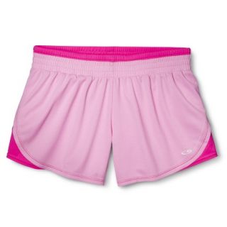 C9 by Champion Womens Mesh Knit Run Short   Day Glow Pink XL