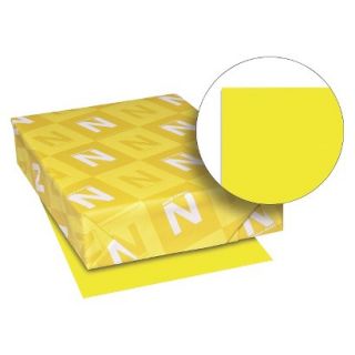 Neenah Paper Astrobrights Colored Paper, 24 lb   Yellow (500 Sheets Per Ream)