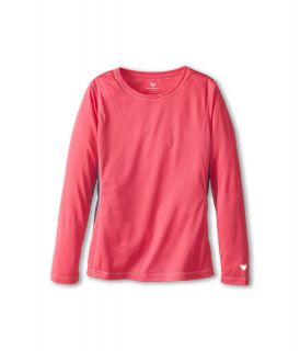 White Sierra Sun Buster Tee Womens Long Sleeve Pullover (Pink)