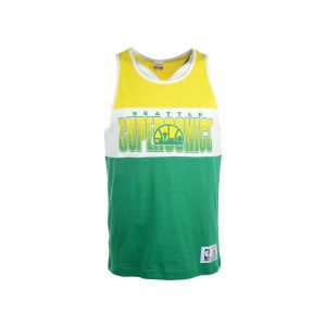 Seattle SuperSonics Mitchell and Ness NBA Home Stand Tank