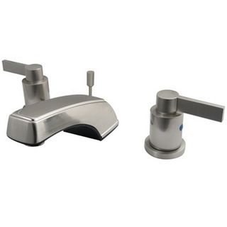 Classic Satin Nickel Widespread Bathroom Faucet