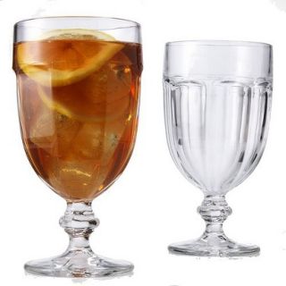 Gibraltar Iced Tea Glasses Set of 12   Clear