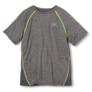 C9 by Champion Boys Pieced Duo Dry Endurance Tee   Hardware Gray S