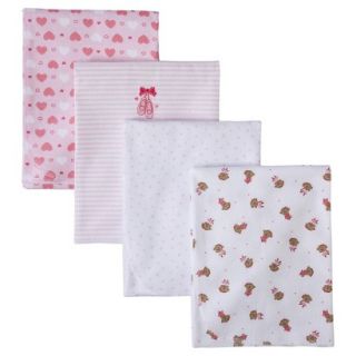 Just One You Made by Carters Ballerina 4pk Receiving Blankets