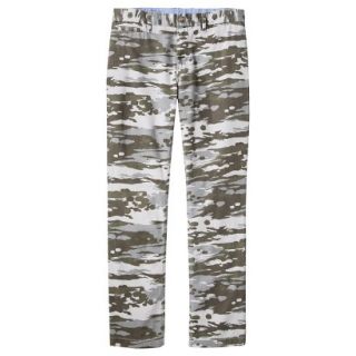 Mossimo Supply Co. Mens Slim Fit Chino Pants   Mesa Gray Camouflage 40x32