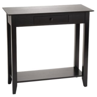 Console Table American Heritage Hall Table   Black