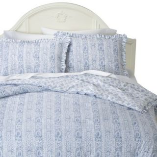 Simply Shabby Chic Batik Comforter Set   Indigo (Twin)