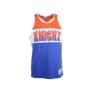 New York Knicks Mitchell and Ness NBA Home Stand Tank