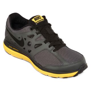 Nike Dual Fusion Lite Grade School Boys Running Shoes, Grey, Boys